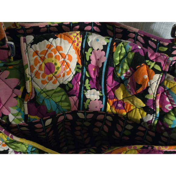 Women's Vera Bradley Va Va Bloom‎ Floral Quilted Clare or Shoulder Bag style - Picture 10 of 15